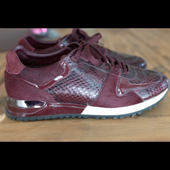 louis vuitton snakeskin sneakers